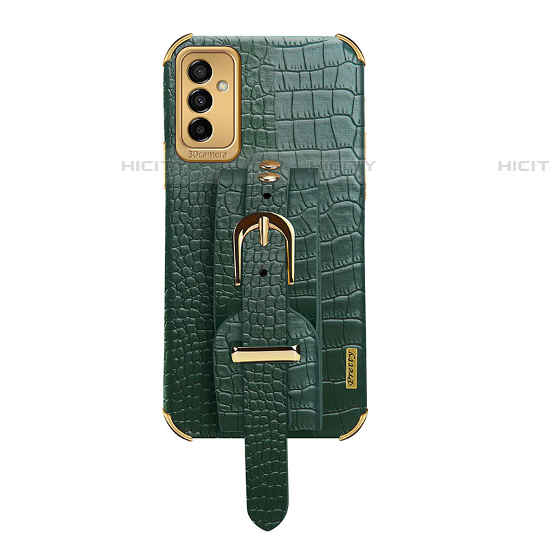 Funda Lujo Cuero Carcasa XD5 para Samsung Galaxy F23 5G Verde