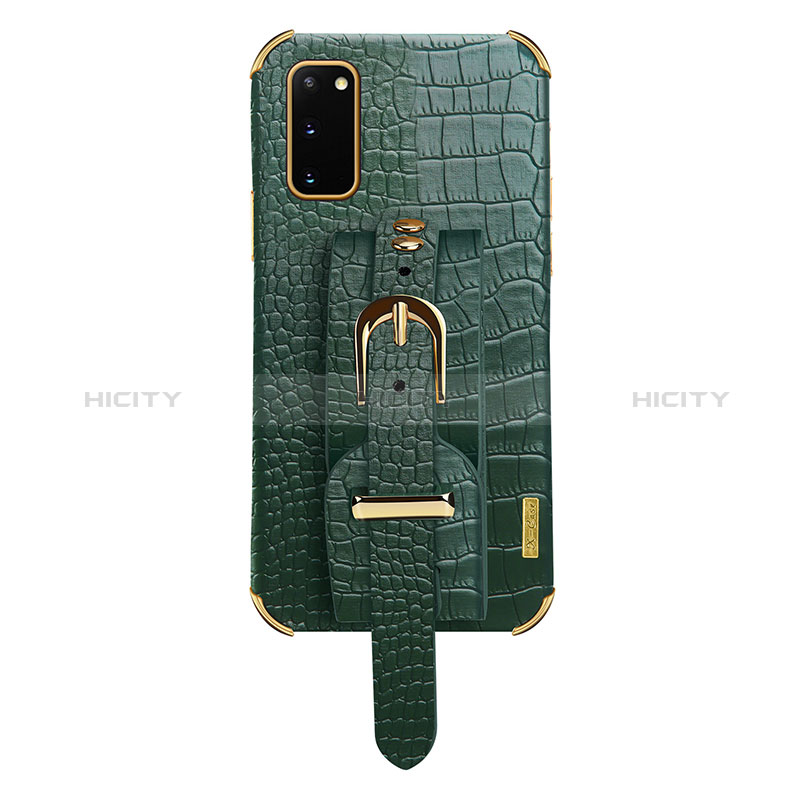 Funda Lujo Cuero Carcasa XD5 para Samsung Galaxy S20 5G Verde