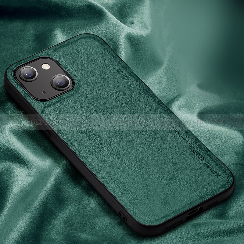 Funda Lujo Cuero Carcasa XV1 para Apple iPhone 14 Plus