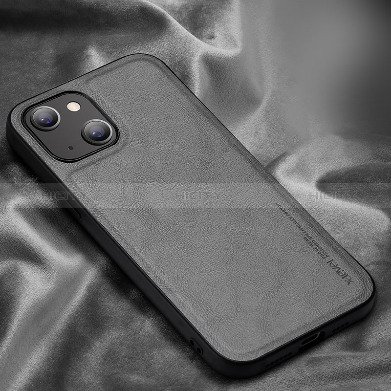 Funda Lujo Cuero Carcasa XV1 para Apple iPhone 14 Plus