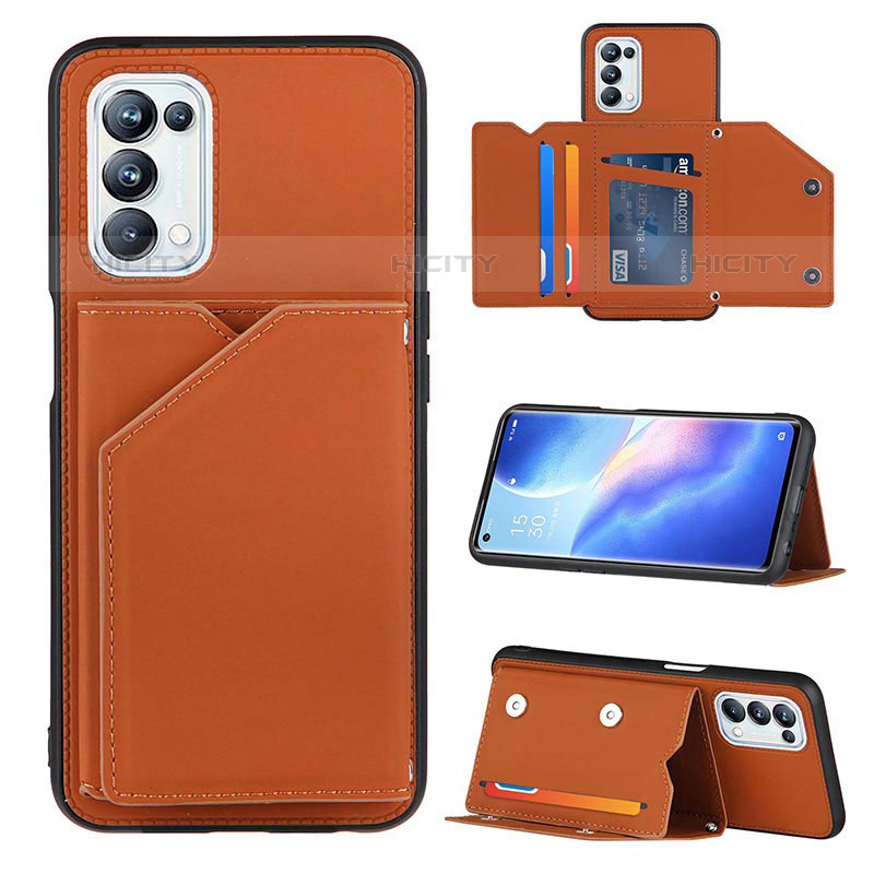 Funda Lujo Cuero Carcasa Y01B para OnePlus Nord N200 5G