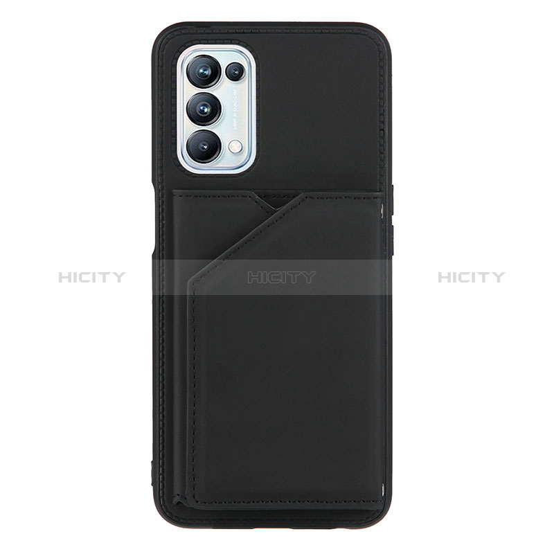 Funda Lujo Cuero Carcasa Y01B para Oppo A74 5G