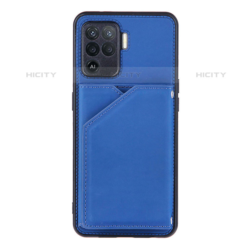 Funda Lujo Cuero Carcasa Y01B para Oppo A94 4G