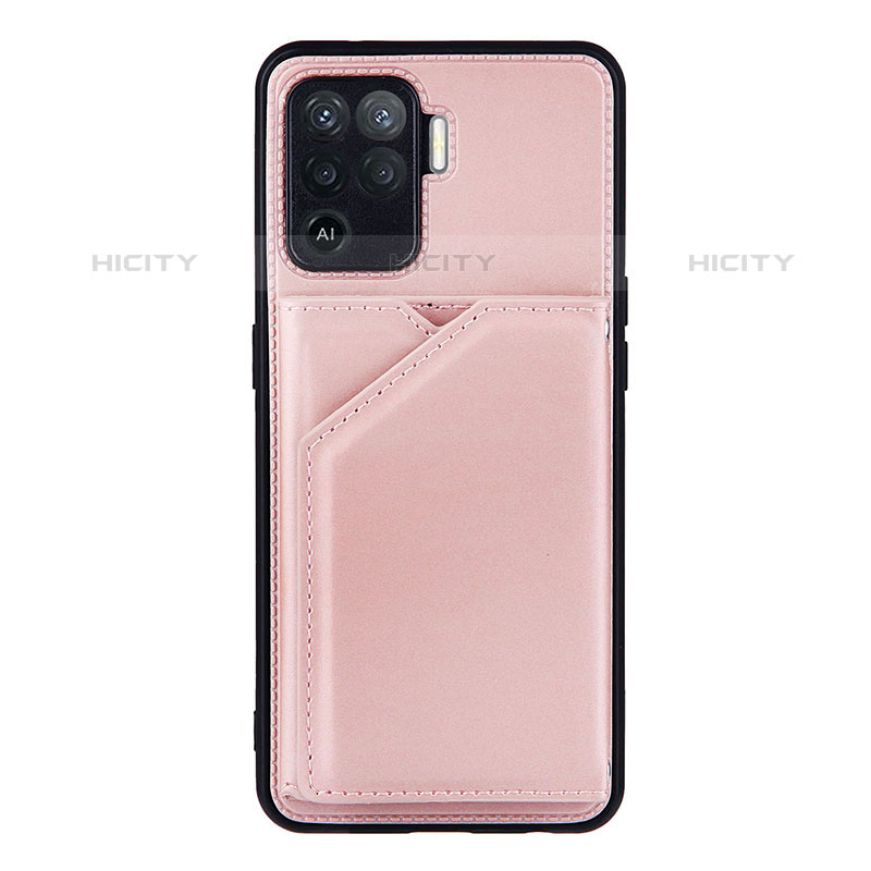 Funda Lujo Cuero Carcasa Y01B para Oppo A94 4G