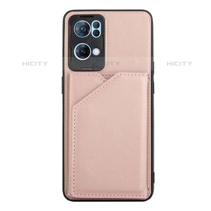 Funda Lujo Cuero Carcasa Y01B para Oppo Reno7 Pro 5G