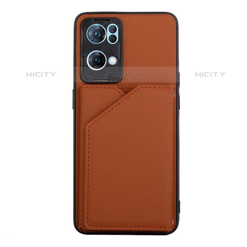 Funda Lujo Cuero Carcasa Y01B para Oppo Reno7 Pro 5G