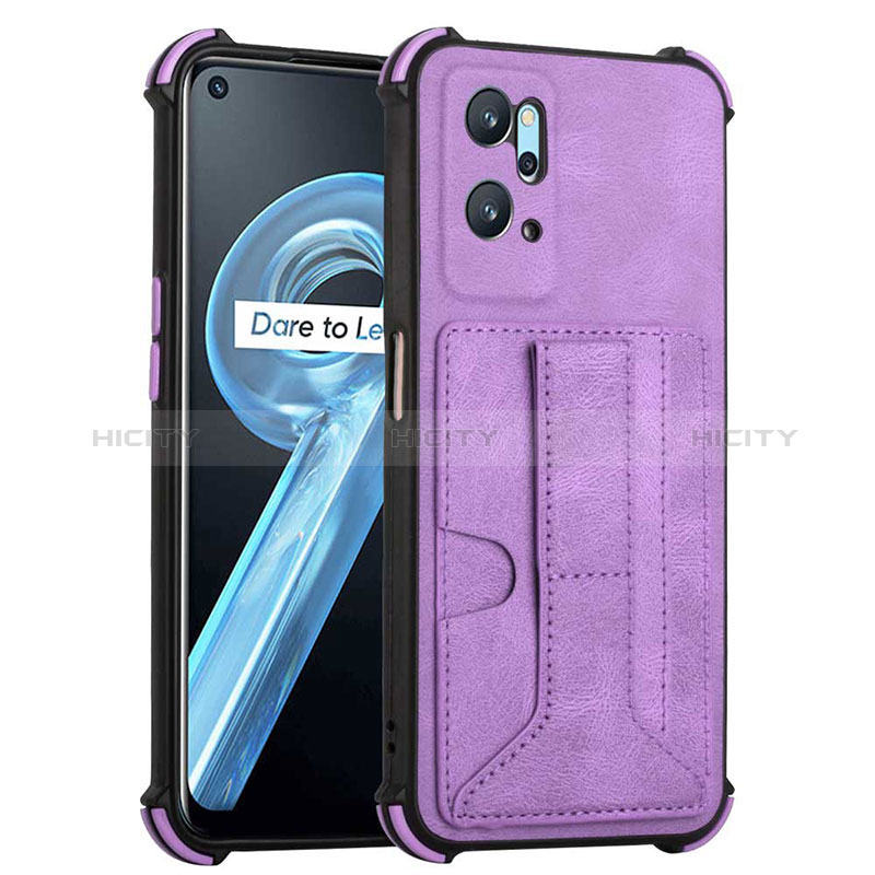 Funda Lujo Cuero Carcasa Y01B para Realme 9i 4G