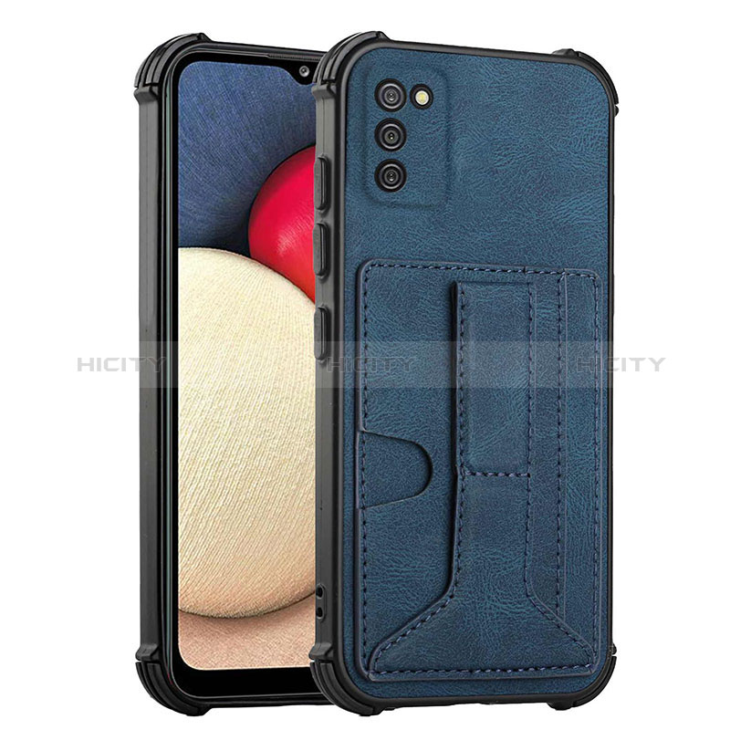 Funda Lujo Cuero Carcasa Y01B para Samsung Galaxy A02s