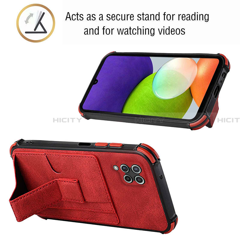 Funda Lujo Cuero Carcasa Y01B para Samsung Galaxy A22 4G