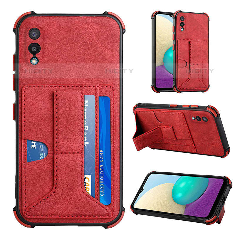 Funda Lujo Cuero Carcasa Y01B para Samsung Galaxy M02