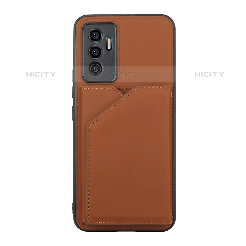 Funda Lujo Cuero Carcasa Y01B para Vivo V23e