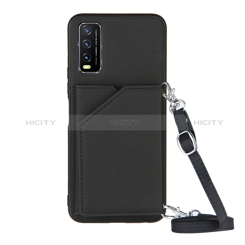 Funda Lujo Cuero Carcasa Y01B para Vivo Y20s G