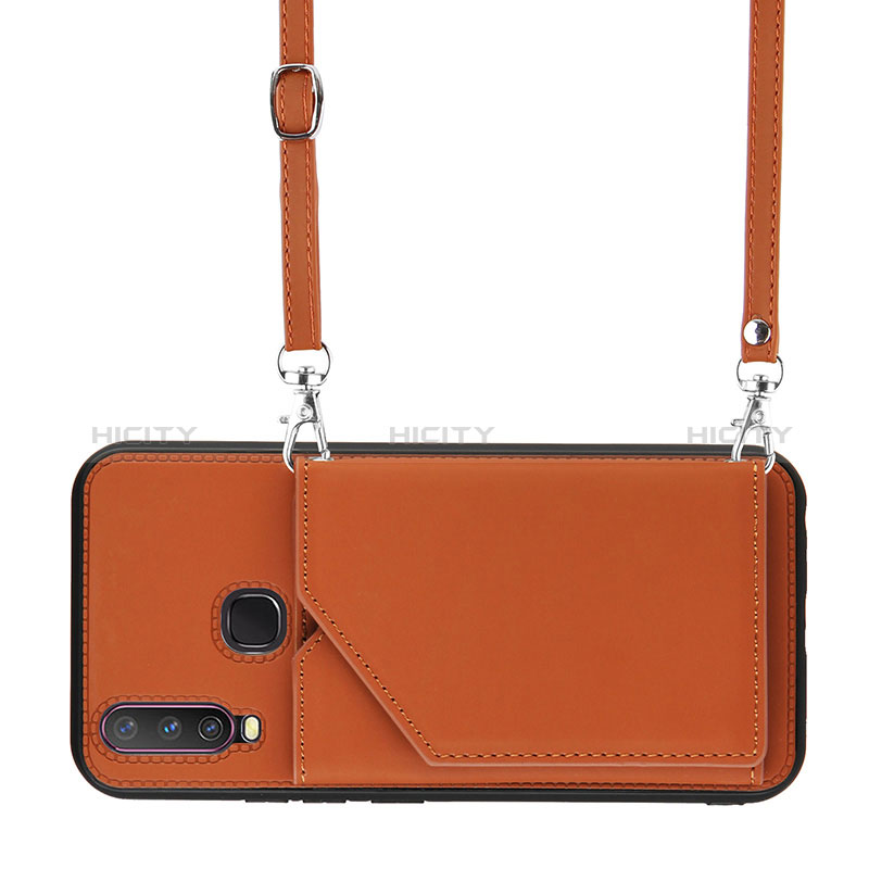 Funda Lujo Cuero Carcasa Y01B para Vivo Y3s