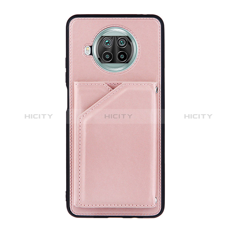 Funda Lujo Cuero Carcasa Y01B para Xiaomi Mi 10T Lite 5G Oro Rosa