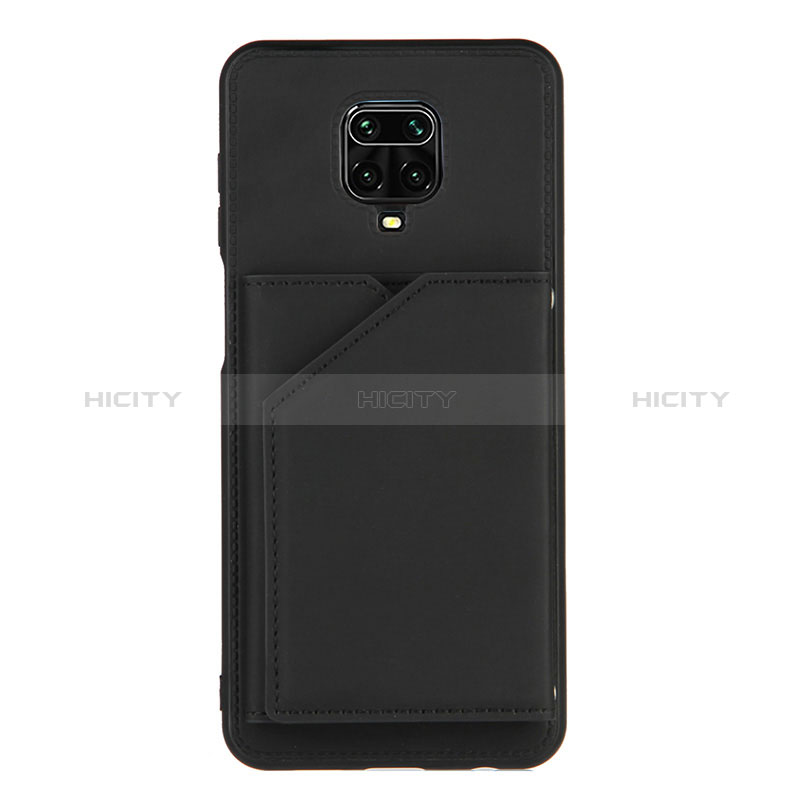 Funda Lujo Cuero Carcasa Y01B para Xiaomi Poco M2 Pro Negro