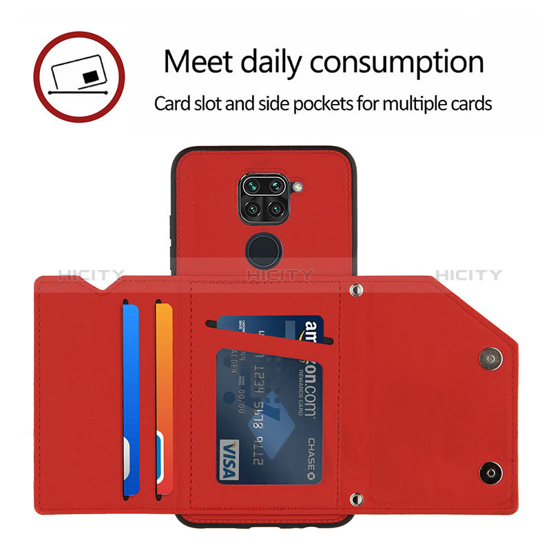 Funda Lujo Cuero Carcasa Y01B para Xiaomi Redmi 10X 4G