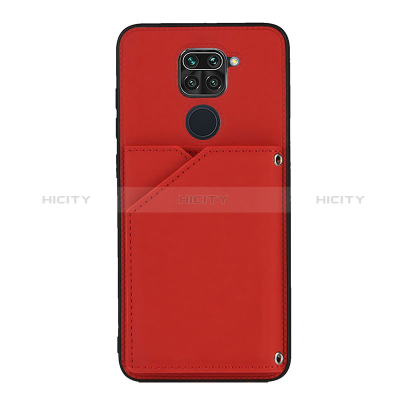 Funda Lujo Cuero Carcasa Y01B para Xiaomi Redmi 10X 4G Rojo