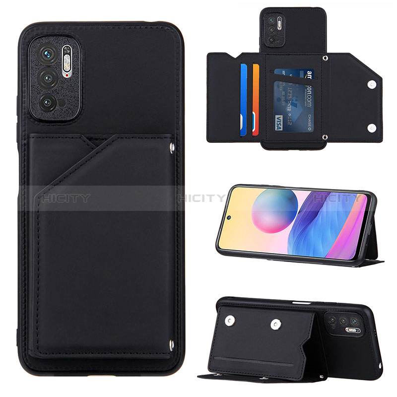 Funda Lujo Cuero Carcasa Y01B para Xiaomi Redmi Note 10 5G