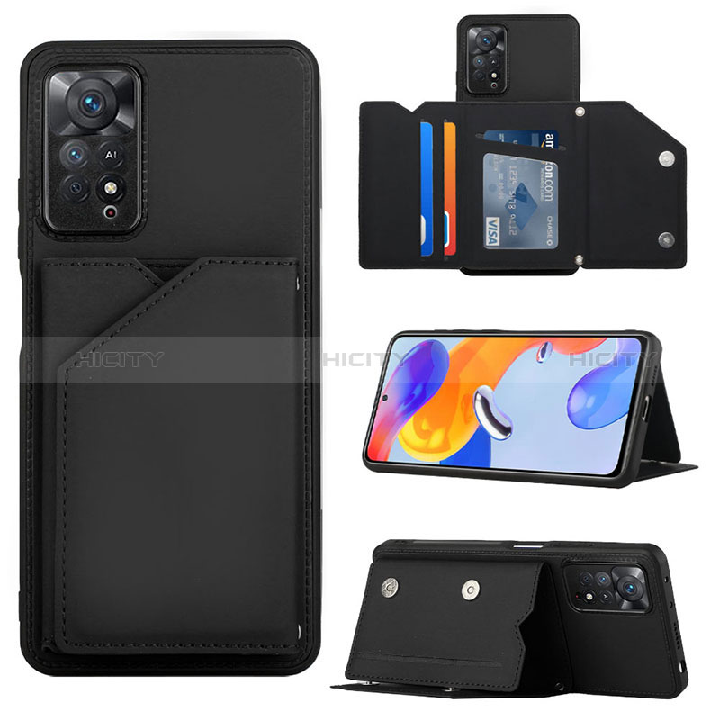 Funda Lujo Cuero Carcasa Y01B para Xiaomi Redmi Note 11 Pro 4G