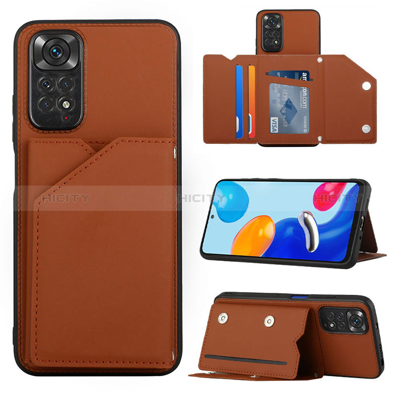 Funda Lujo Cuero Carcasa Y01B para Xiaomi Redmi Note 11S 4G