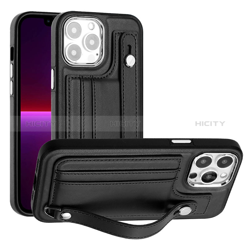 Funda Lujo Cuero Carcasa Y02B para Apple iPhone 13 Pro Max