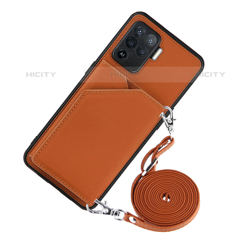 Funda Lujo Cuero Carcasa Y02B para Oppo A94 4G