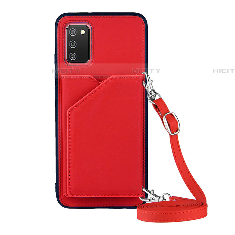 Funda Lujo Cuero Carcasa Y02B para Samsung Galaxy A03s