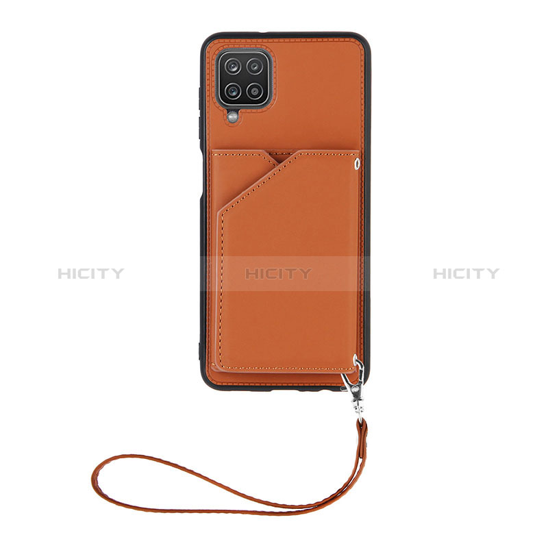 Funda Lujo Cuero Carcasa Y02B para Samsung Galaxy A12