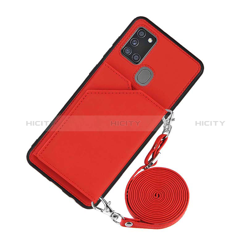 Funda Lujo Cuero Carcasa Y02B para Samsung Galaxy A21s