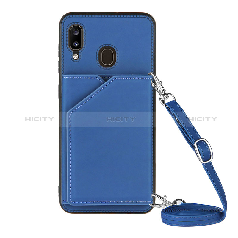 Funda Lujo Cuero Carcasa Y02B para Samsung Galaxy A30