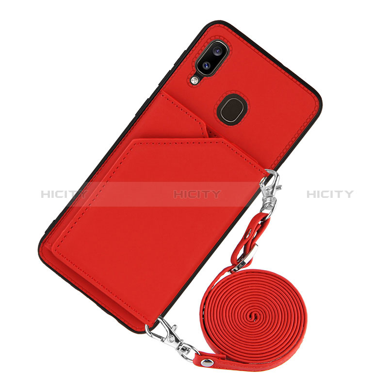 Funda Lujo Cuero Carcasa Y02B para Samsung Galaxy A30