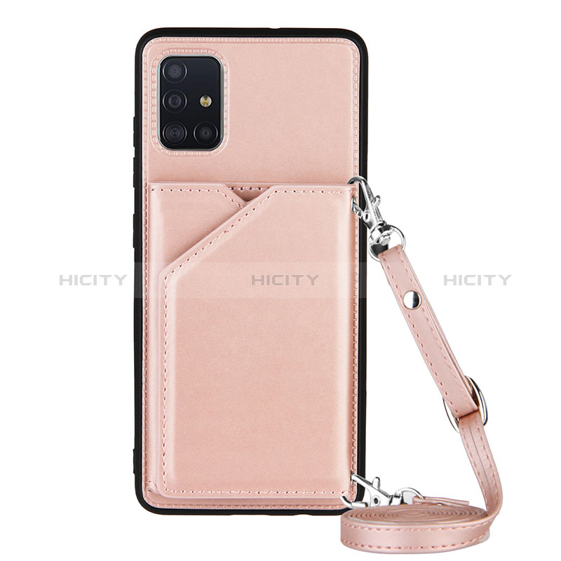 Funda Lujo Cuero Carcasa Y02B para Samsung Galaxy A51 4G