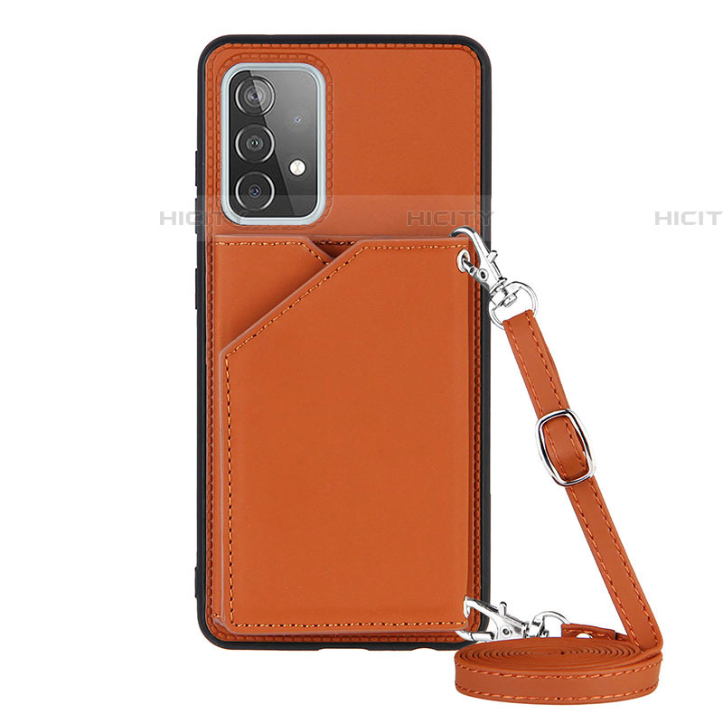 Funda Lujo Cuero Carcasa Y02B para Samsung Galaxy A52 4G