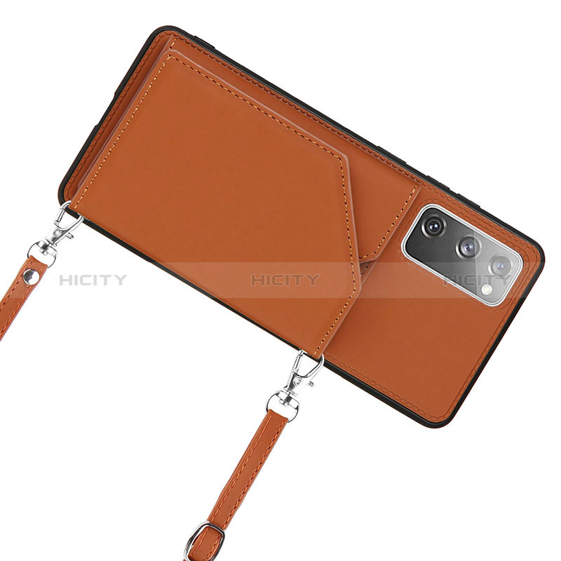 Funda Lujo Cuero Carcasa Y02B para Samsung Galaxy S20 FE (2022) 5G