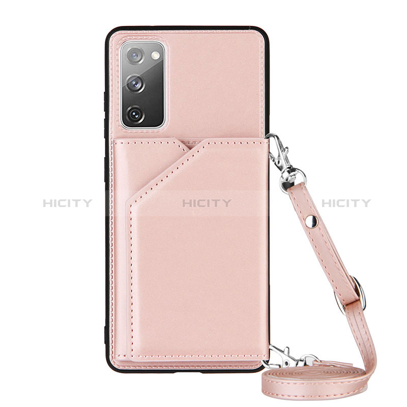 Funda Lujo Cuero Carcasa Y02B para Samsung Galaxy S20 FE (2022) 5G