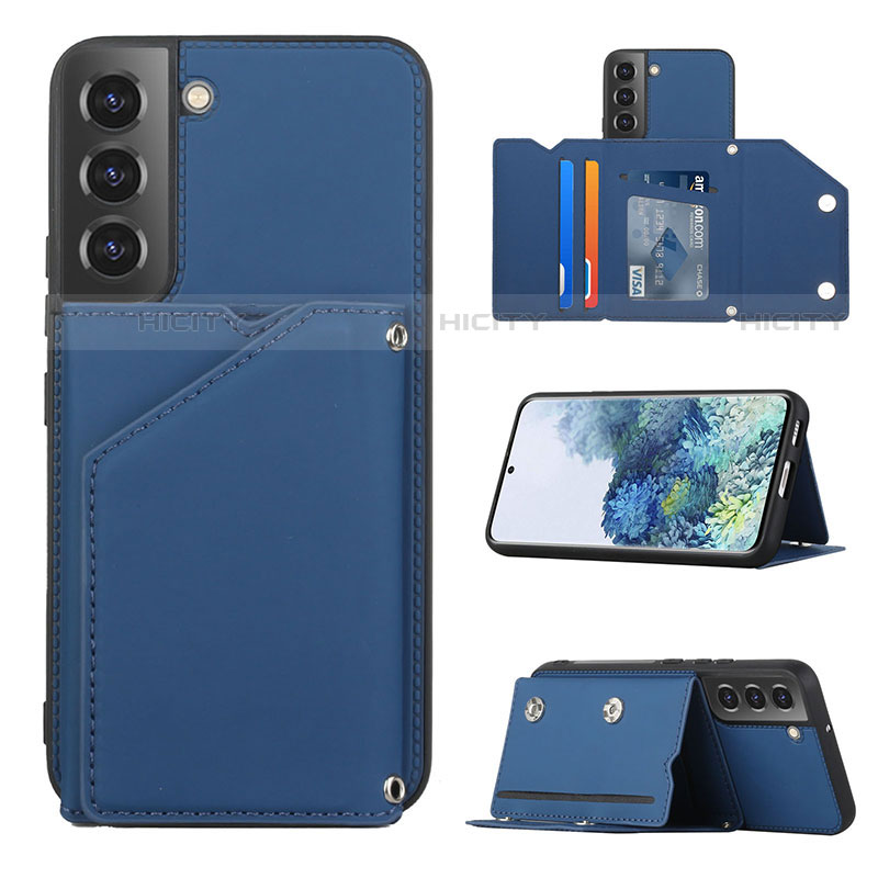 Funda Lujo Cuero Carcasa Y02B para Samsung Galaxy S21 Plus 5G