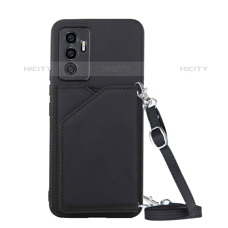 Funda Lujo Cuero Carcasa Y02B para Vivo V23e