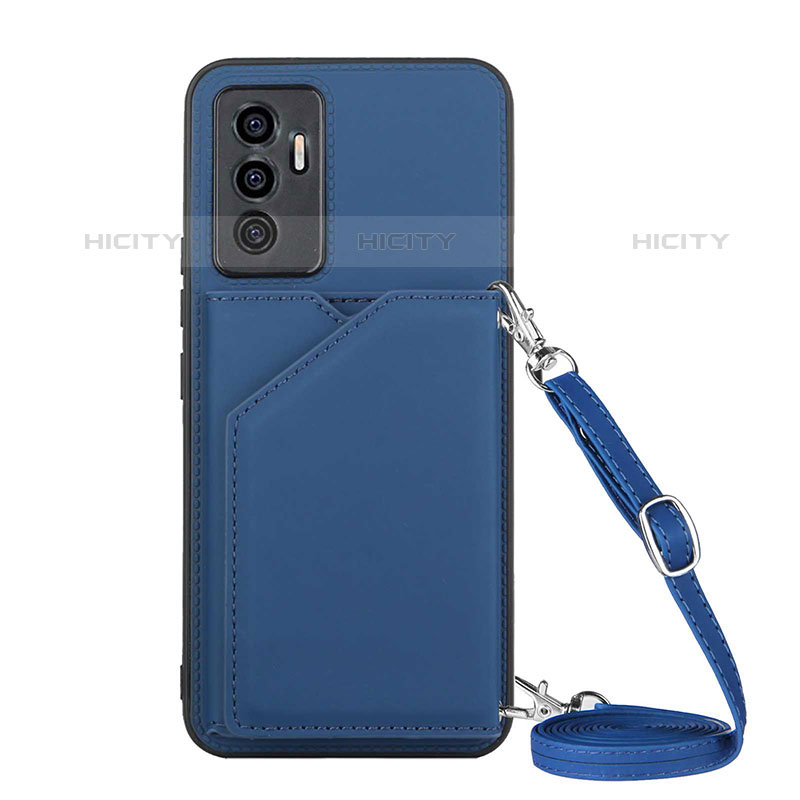 Funda Lujo Cuero Carcasa Y02B para Vivo V23e