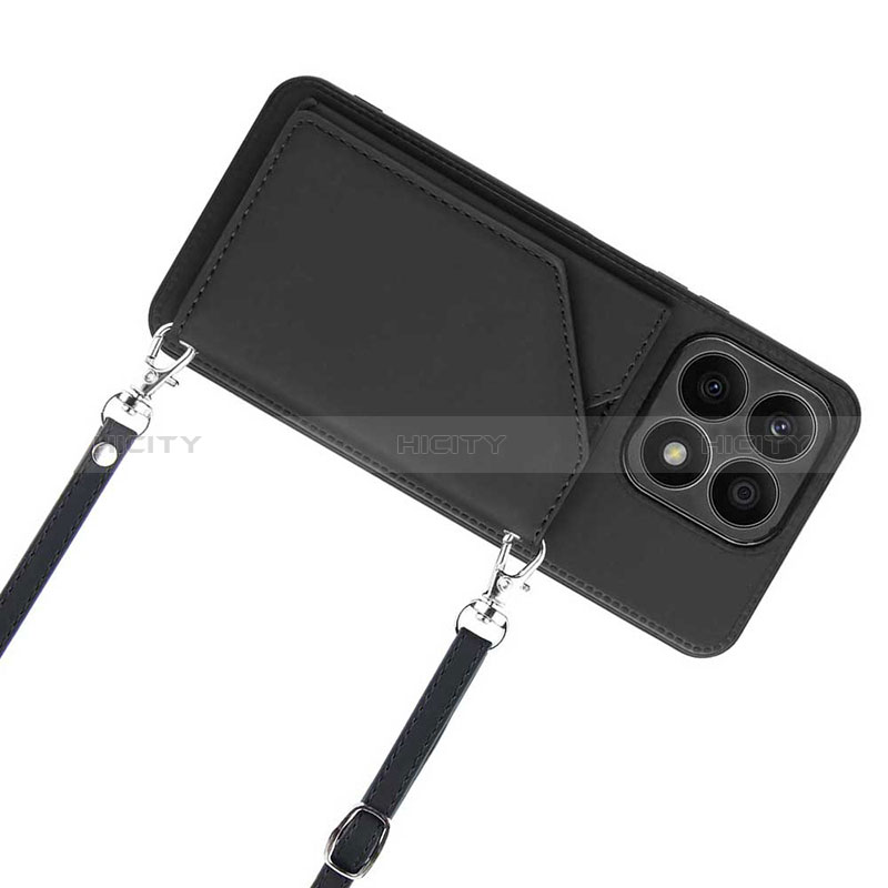 Funda Lujo Cuero Carcasa Y03B para Huawei Honor X8a 4G