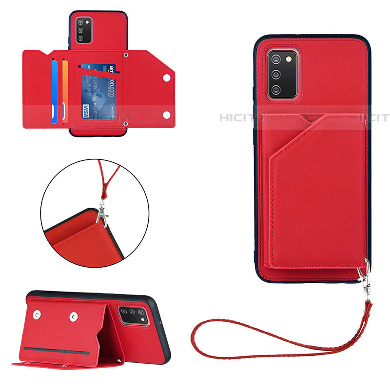 Funda Lujo Cuero Carcasa Y03B para Samsung Galaxy A03s