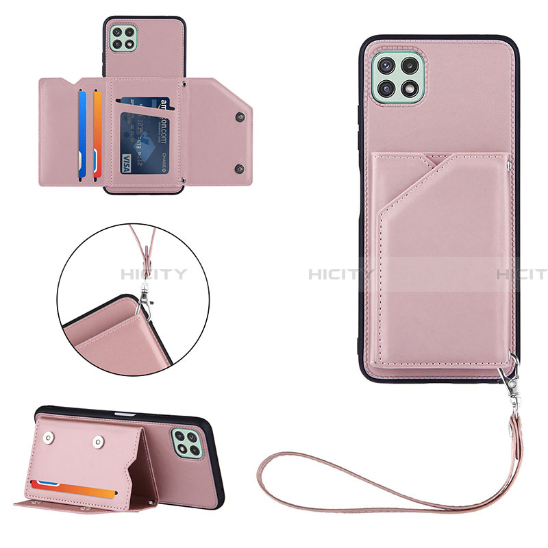 Funda Lujo Cuero Carcasa Y03B para Samsung Galaxy A22 5G