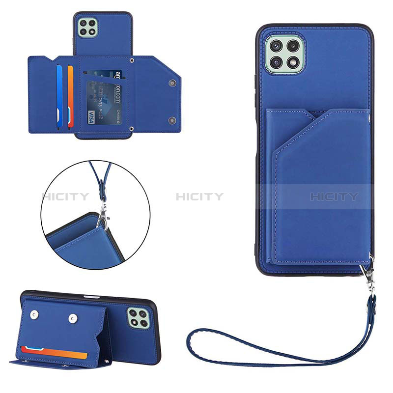 Funda Lujo Cuero Carcasa Y03B para Samsung Galaxy A22s 5G