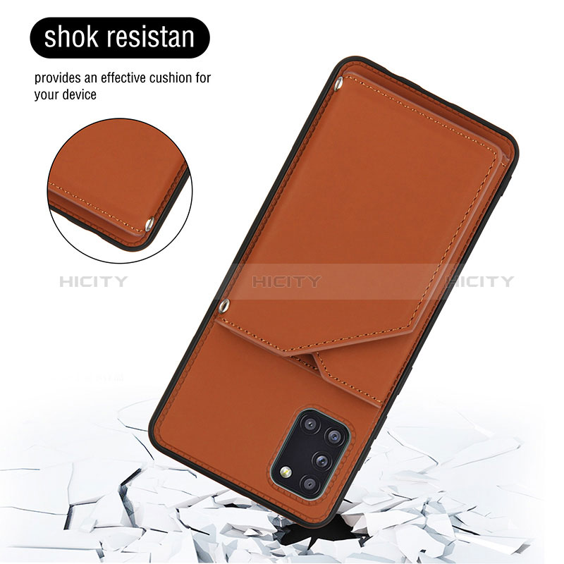 Funda Lujo Cuero Carcasa Y03B para Samsung Galaxy A31