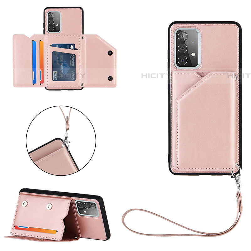 Funda Lujo Cuero Carcasa Y03B para Samsung Galaxy A52 4G