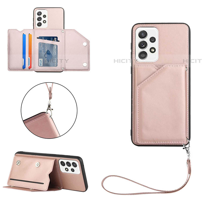 Funda Lujo Cuero Carcasa Y03B para Samsung Galaxy A53 5G