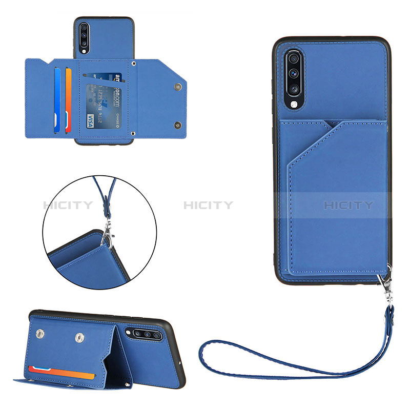 Funda Lujo Cuero Carcasa Y03B para Samsung Galaxy A70S