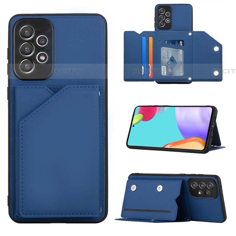 Funda Lujo Cuero Carcasa Y03B para Samsung Galaxy A73 5G