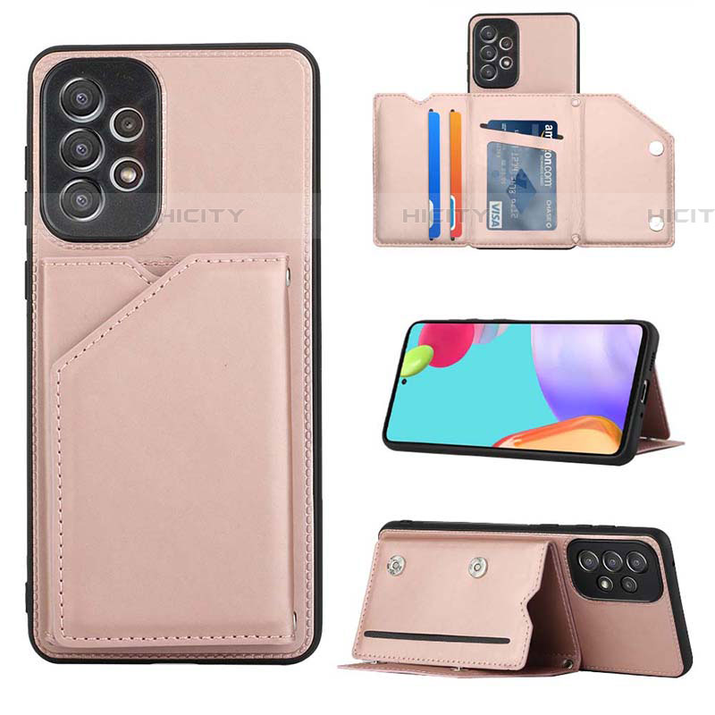 Funda Lujo Cuero Carcasa Y03B para Samsung Galaxy A73 5G