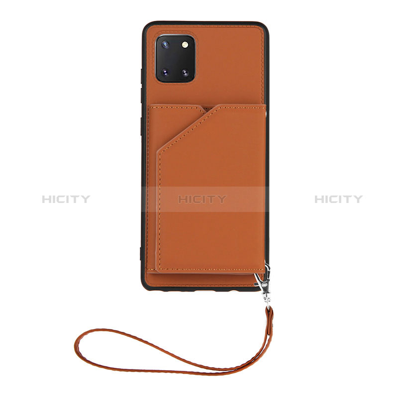 Funda Lujo Cuero Carcasa Y03B para Samsung Galaxy A81