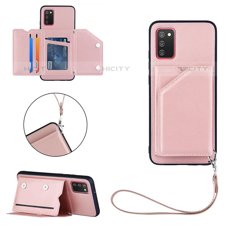 Funda Lujo Cuero Carcasa Y03B para Samsung Galaxy M02s